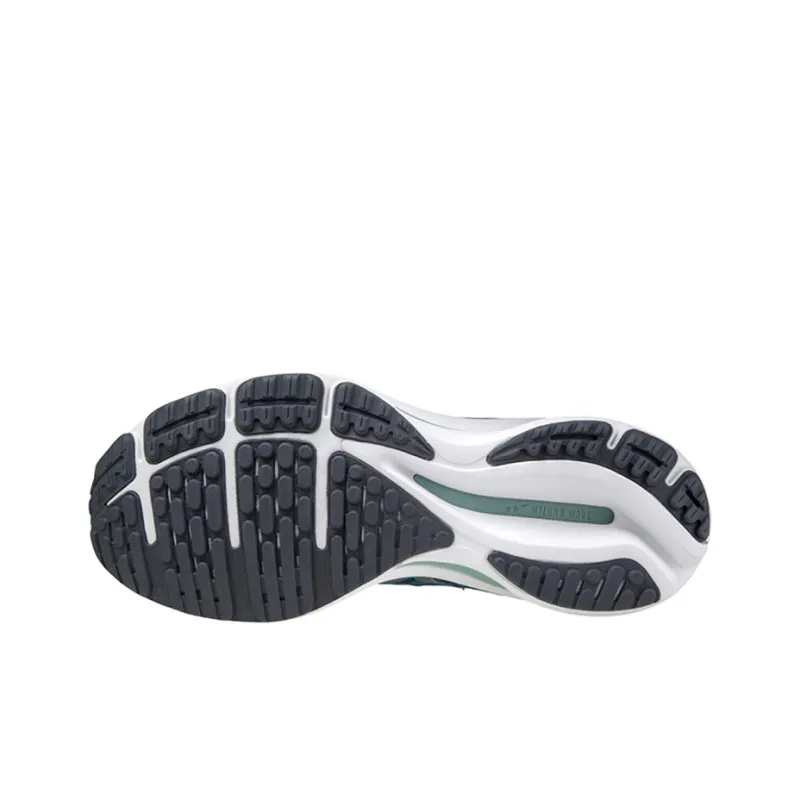 Mizuno Wave Rider 25 Waveknit Super Wide 'Blue'-4