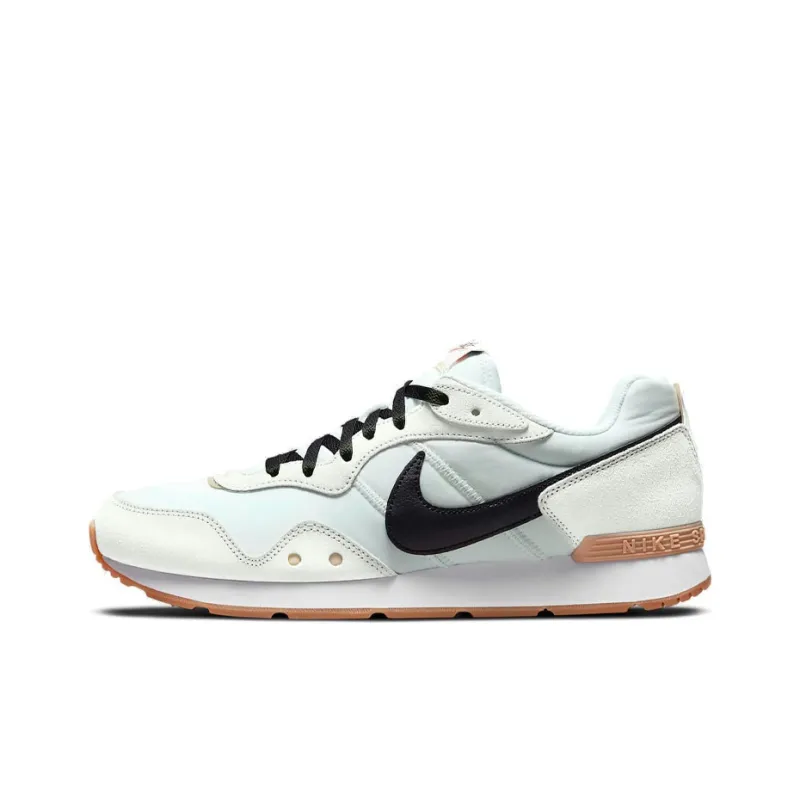 Nike Venture Runner Cushioned Slip-Resistant Breathable Coverage Low-Top Marathon Running Shoes Men's Beige Black-0