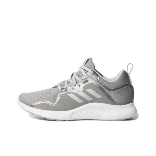 Adidas Edgebounce Series Running Shoes Women's Low-Top Silver Gray