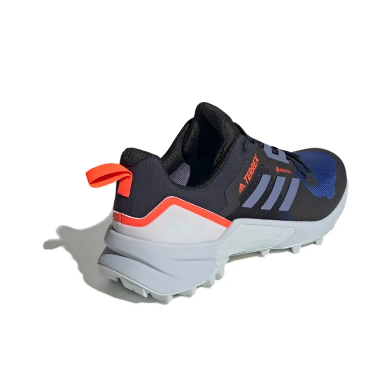 Adidas Terrex Swift R3 Gore-Te Wear-Resistant Low-Top Outdoor Boots Unisex Black Blue-3