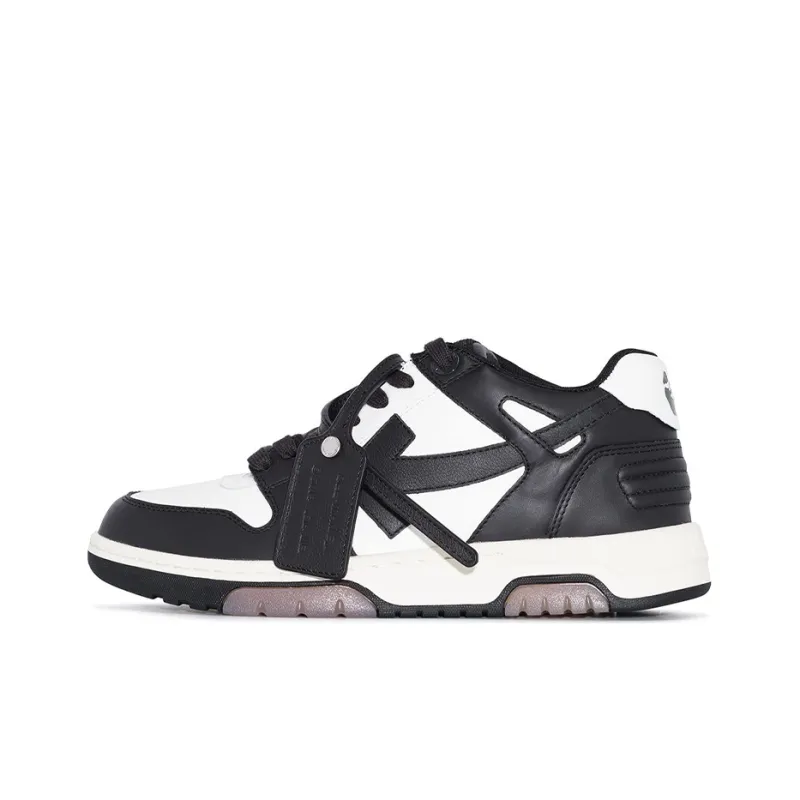 OFF WHITE Out Of Office Low Top Sneaker 'Black White'-0