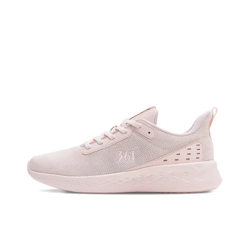 361° Running Shoes Women's Low-Top Transparent Pink/Light Rose Pink