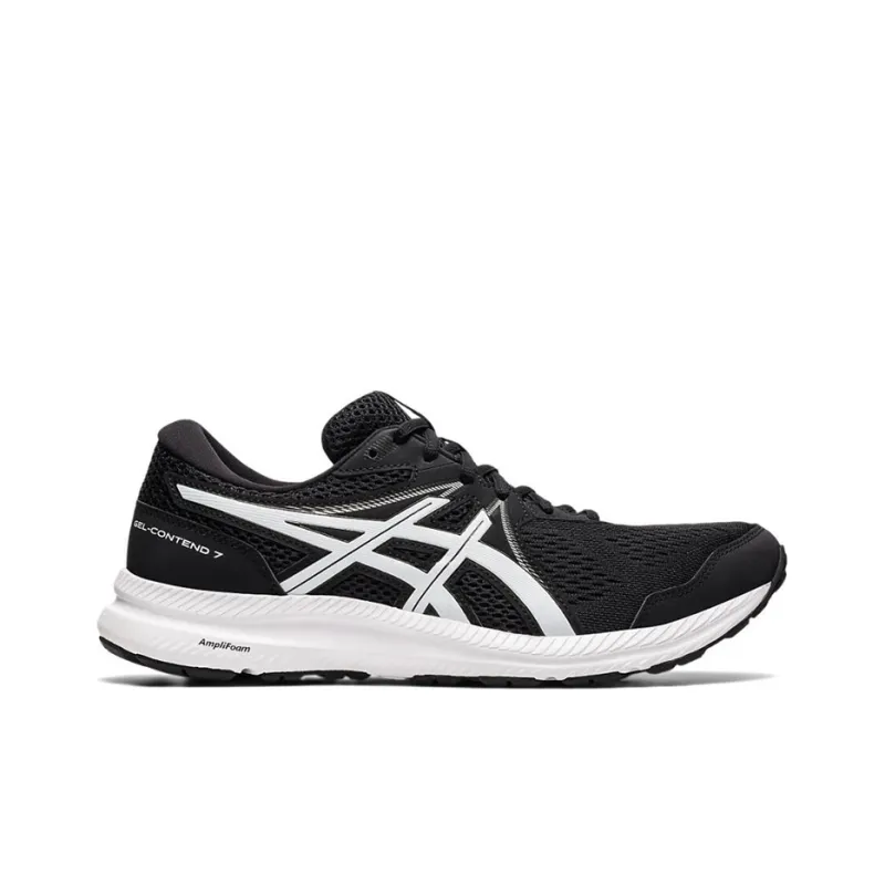 Asics Gel Contend 7 4E Wide 'Black White'-1