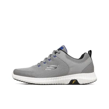Skechers Elite Flex Running Shoes Men Low-Top Black/Gray