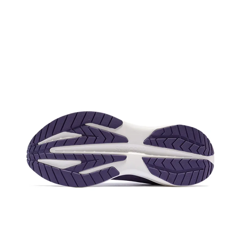 Saucony Striker Raid Striker Strike Breathable Lightweight Low-Top Running Shoes Women's Purple Standard M-4