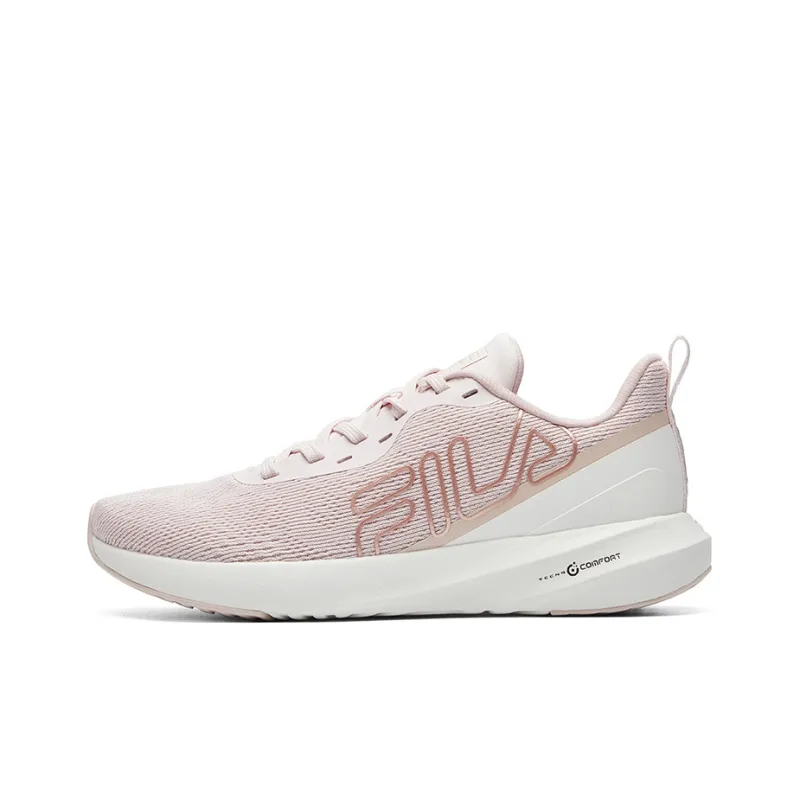 FILA Athletics Cushioning Anti-Slip Wear-Resistant Breathability Low-Top Running Shoes Women's Pink-0