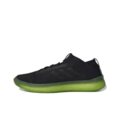 Adidas Pure Boost Series Running Shoes Men Low-Top Black/Green