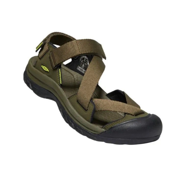 KEEN Zerraport 2 Quick Dry River Trekking Shoes Men's Army Green-2