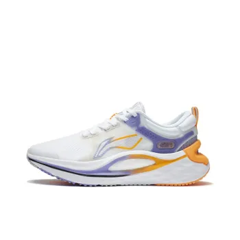LiNing Furious Rider 6.0 Cushioning Anti Slip And Wear Resistant Support Reflective Low Top Running Shoes Men's White