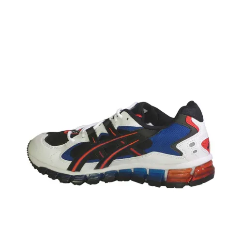 Asics Gel-Kayano 5 Wear-Resistant Low-Top Running Shoes Men's White Black