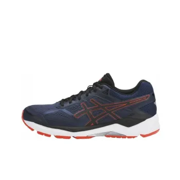 Asics Gel-Foundation 12 Anti-Slip And Wear-Resistant Breathable Low-Top Running Shoes Men's Blue