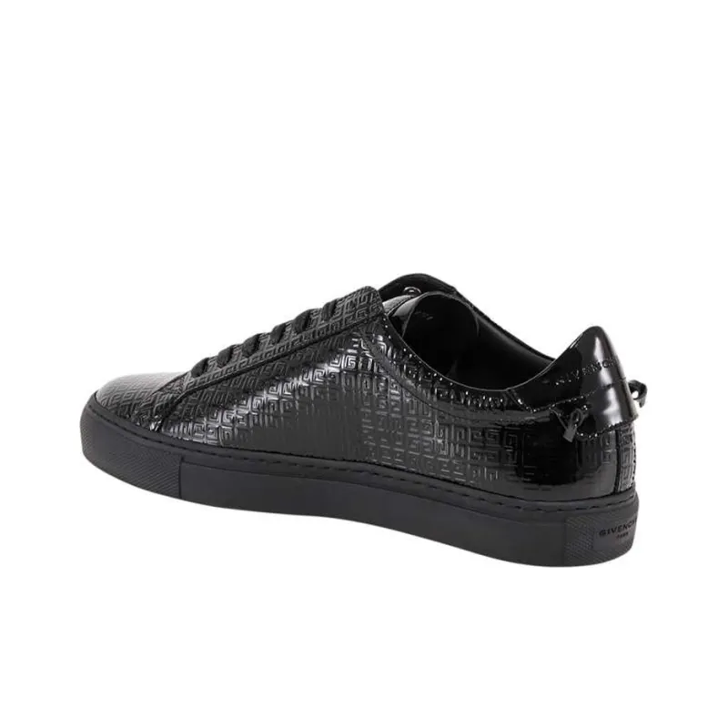 Givenchy Urban Street Low Black 4G Patent-3