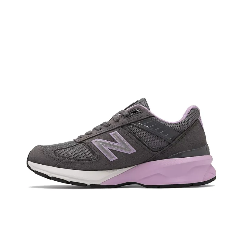New Balance 990v5 MiUSA Lead Dark Violet Glow Women's-0
