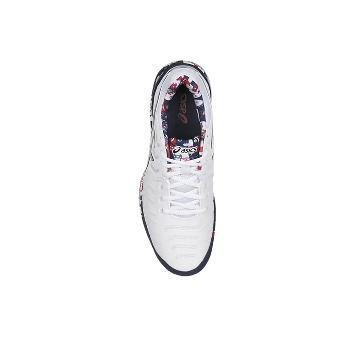 Asics Gel-Resolution 7 Wear-Resistant Low-Top Running Shoes Men's White-2