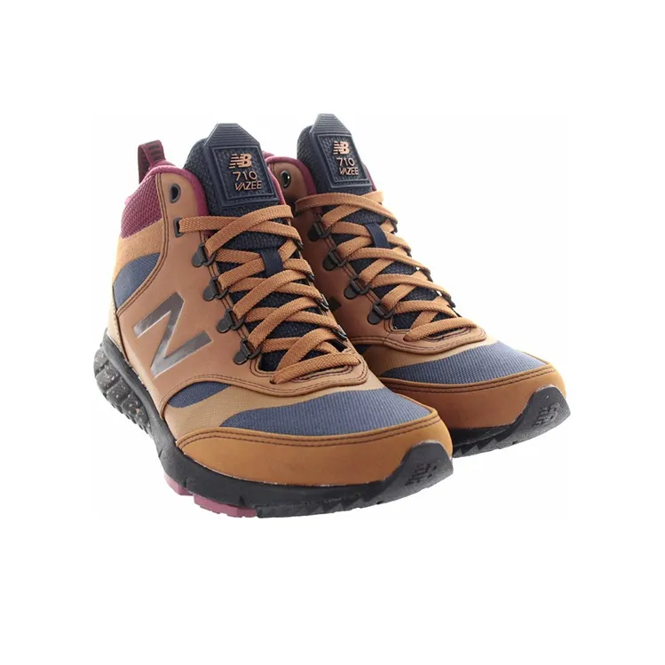 New Balance 710 Series Cushioning Anti Slip And Wear Resistant Mid Top Running Shoes Men's Dark Orange-2