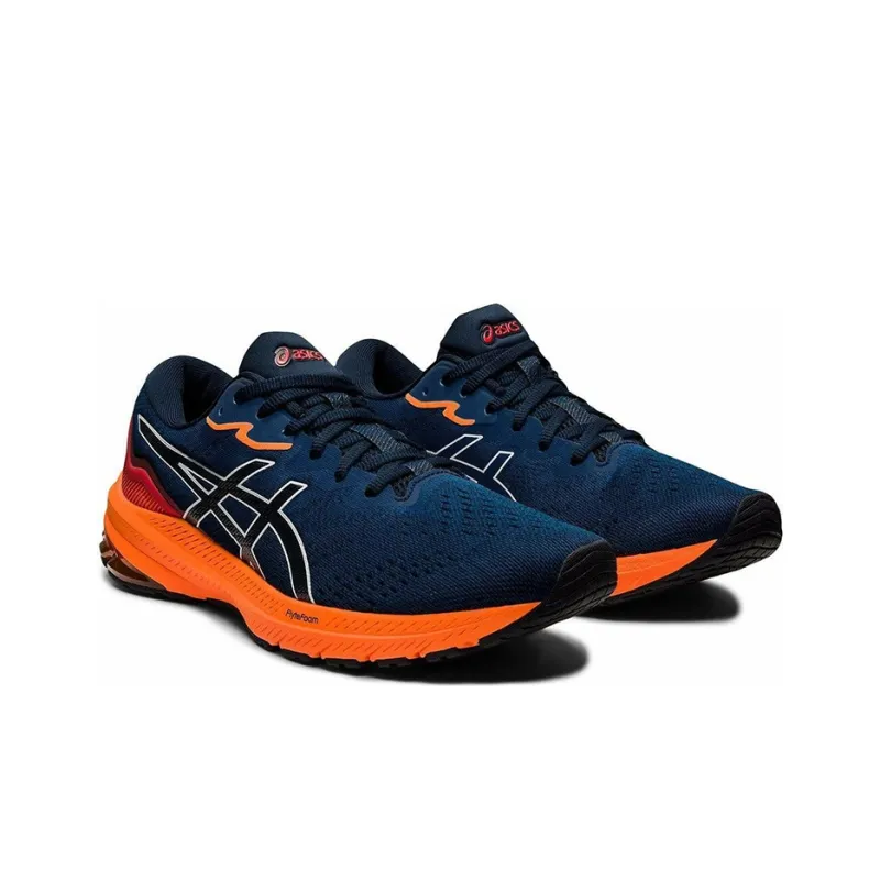 Asics GT 1000 11 French Blue Shocking Orange-2