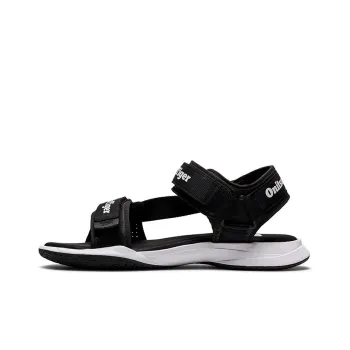 Onitsuka Tiger Ohbori Strap Sandals 'Black White'