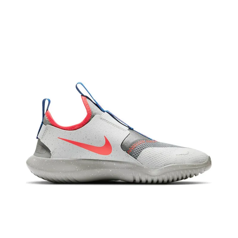 Nike Flex Runner Se 'Particle Grey Bright Crimson' Gs-1