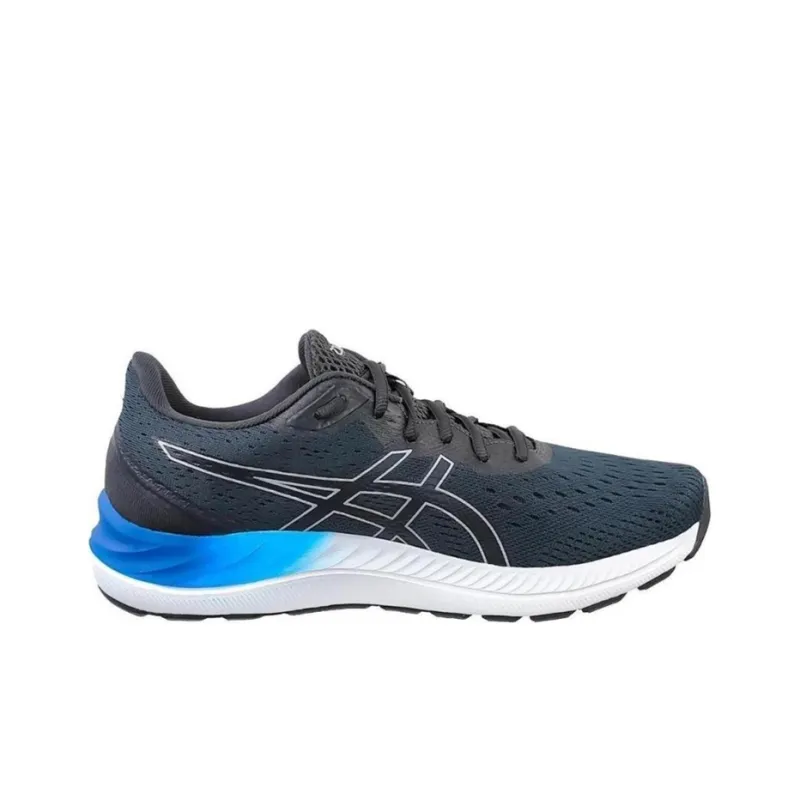 Asics Gel-Excite 8 Wear-Resistant Low-Top Running Shoes Men's Gray Blue Multicolor-1