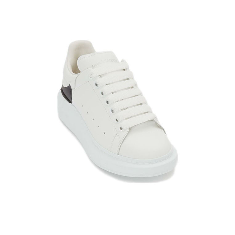 Alexander McQueen Oversized Sneaker 'White Black Heel Alexander McQueen Oversized Sneaker 'White Black Heel