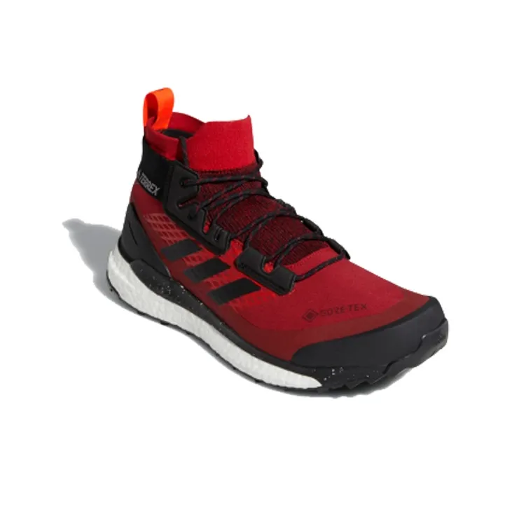 Adidas Terrex Free Hiker Gore Tex Burgundy-2