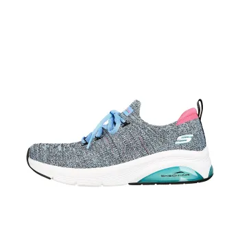 Skechers SKECH-AIR EXTREME 2.0 Anti-Slip Wear-Resistant Low-Top Running Shoes Women's Gray Blue