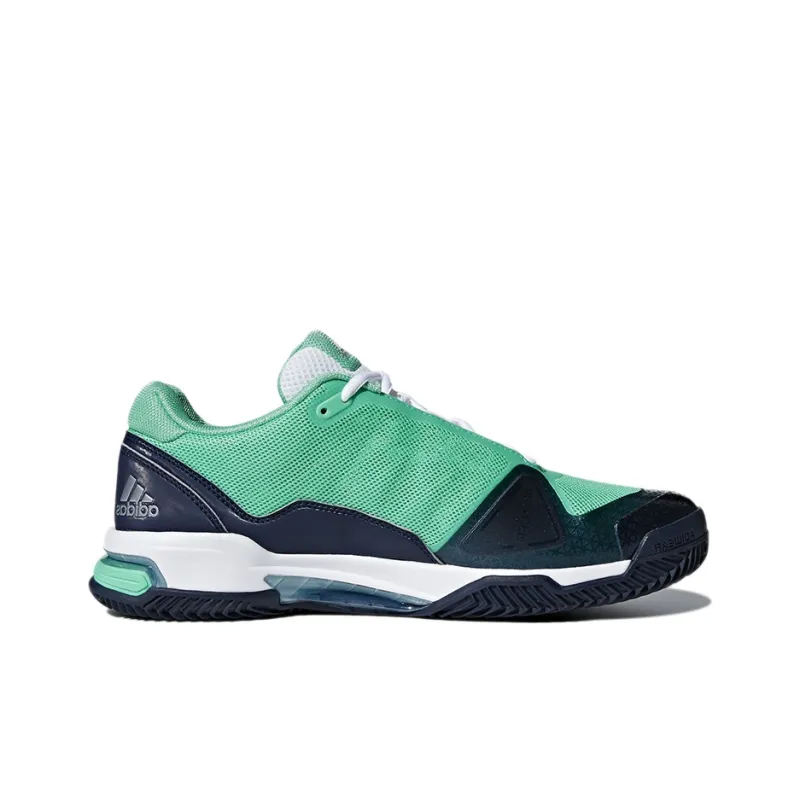 Adidas Barricade Tennis Shoes Men Low-Top Blue/Green-1