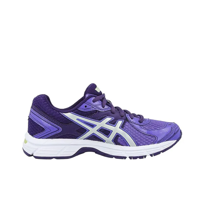 Asics Wear-Resistant Low-Top Running Shoes Women's Purple White-1