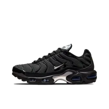 Nike Air Max Plus Black Suede Silver Women's