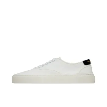SAINT LAURENT Venice Skateboard Shoes Women's Low Top White