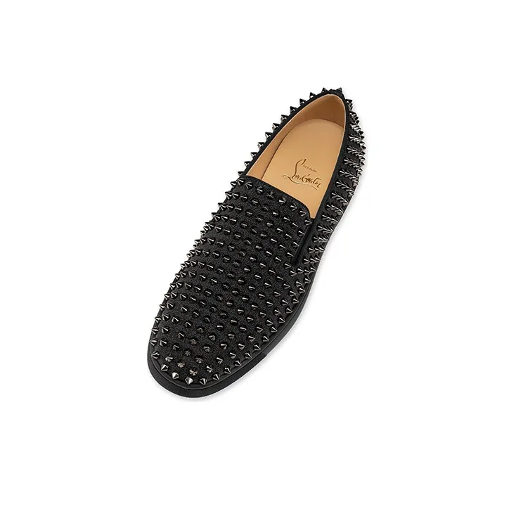 CL Roller boat Low Top Skateboard Shoes Men's Black-2