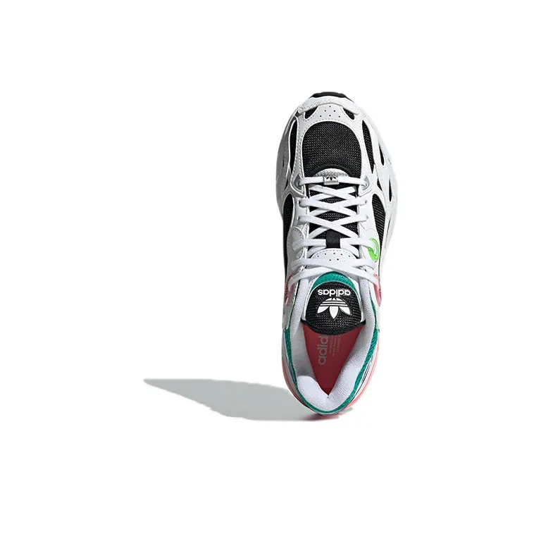 Adidas Astir Cloud White Core Black Acid Red Women's-4