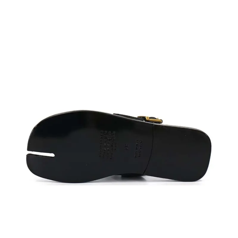 Maison Margiela Replica One Strap Sandals Women's Black-6