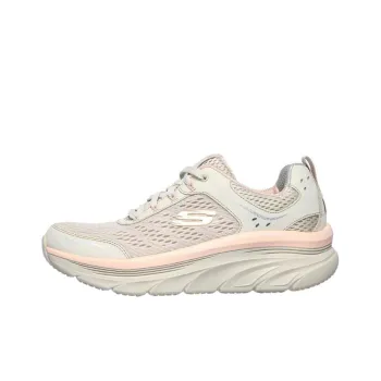 Skechers Relaxed Fit D'lux Walker Low Top Cream Women's