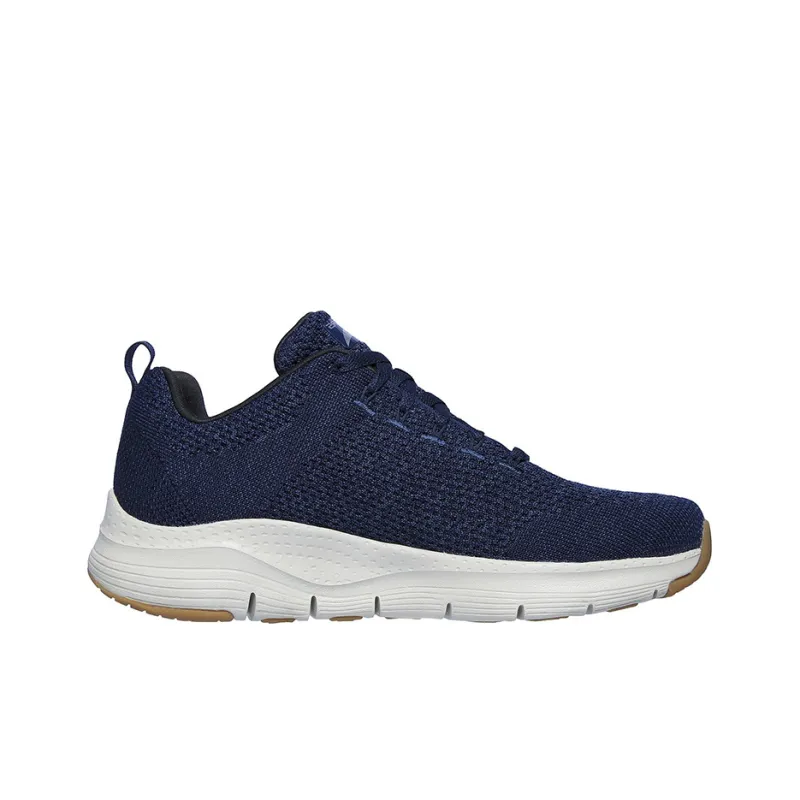 Skechers Arch Fit Paradyme Anti Slip Wear Resistant Low Top Casual Shoes Men's Marine Blue-1