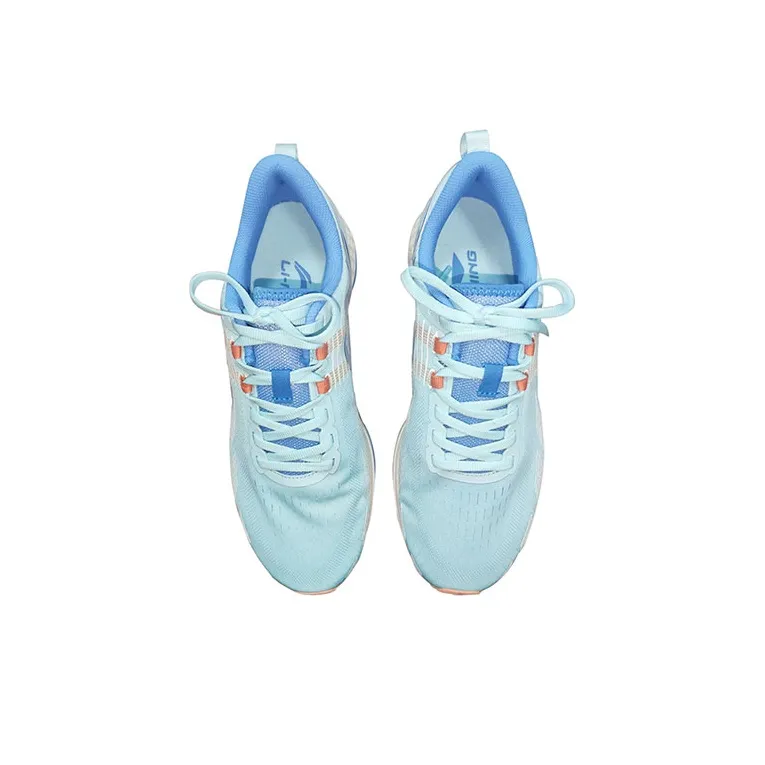 LiNing Red Hare 4 Shock Absorbers Slip Resistant, Abrasion Resistant, Breathable Low Top Running Shoes Men's Light Blue-2