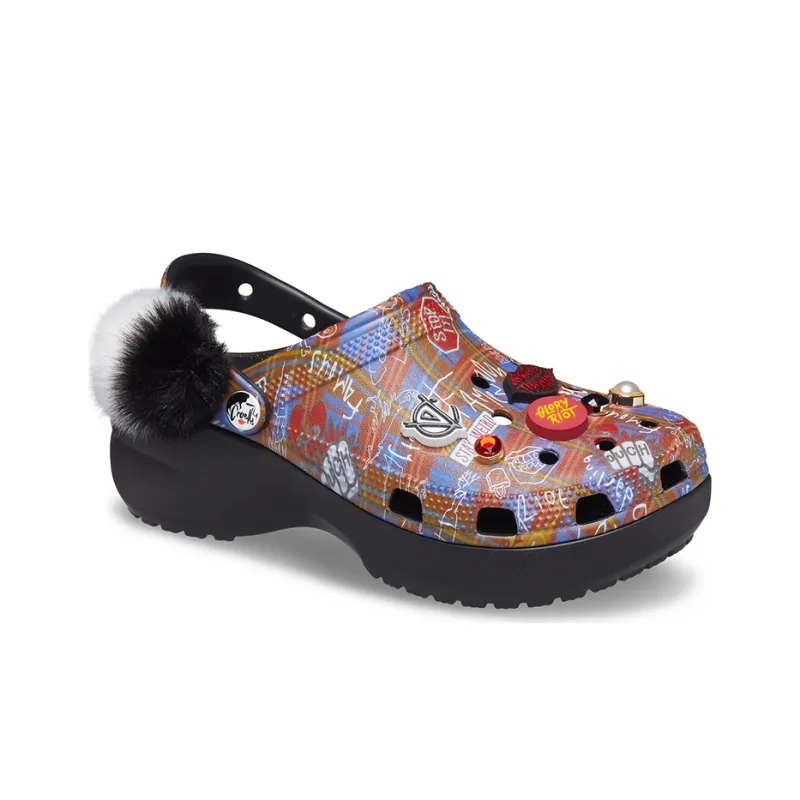 Crocs Cruella 2 X Women's Classic Platform Clog 'Stay Weird'-2