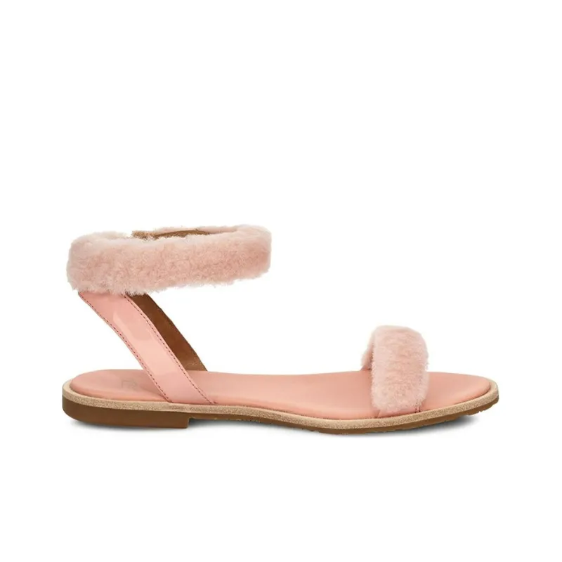 UGG Fluff Springs Lightweight Cozy Casual Sandals Pink Women's-1