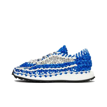 Valentino GARAVANI Crochet Cushioning, Slip Resistant, And Abrasion Resistant Low Top Sports Casual Shoes Men's Blue