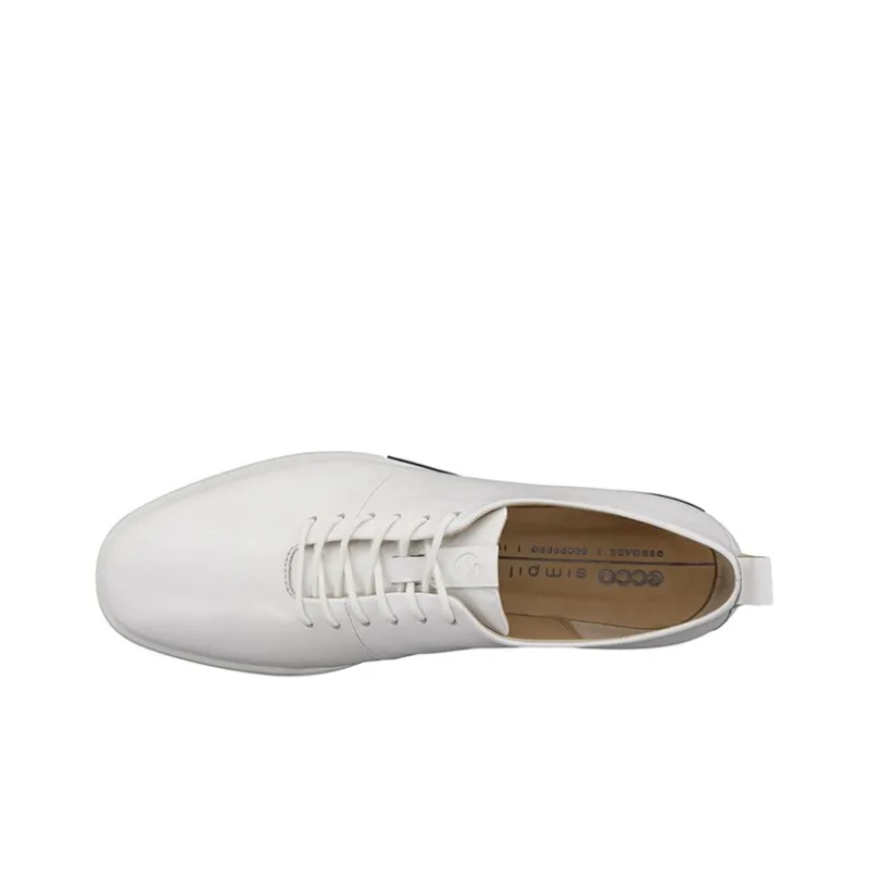 Ecco Stylish Skateboarding Shoes Women's White-2