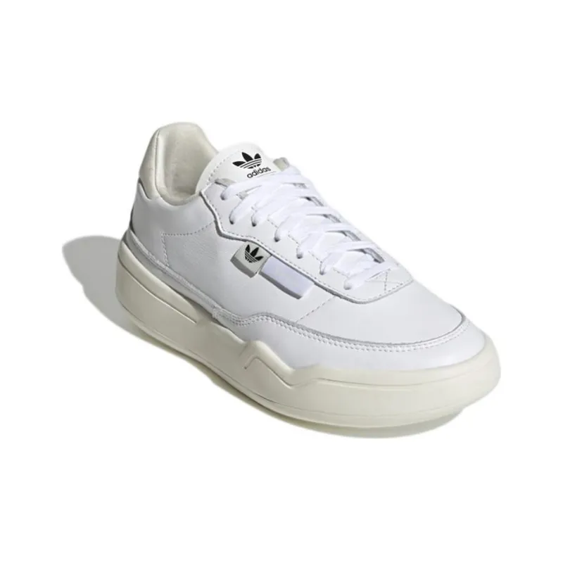 Adidas Logo patch Leather Sneakers Women's-2