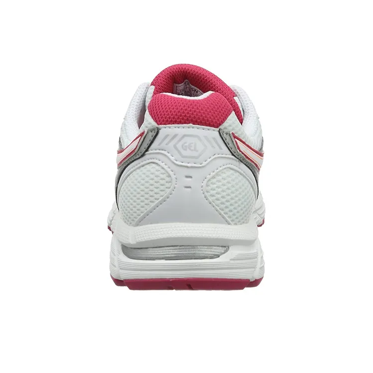 Asics Gel-Pursuit Wear-Resistant Low-Top Running Shoes Women's White Red-3