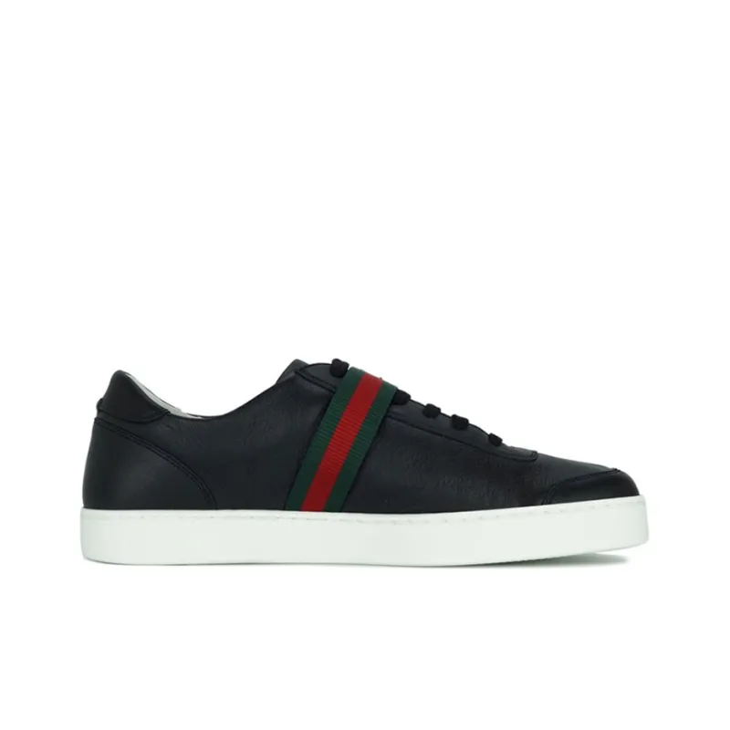 GUCCI Stylish Skateboarding Shoes Men's Black-1