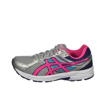 Asics Gel-Contend 3 Running Shoes Women's Low-Top Silver Gray/Pink