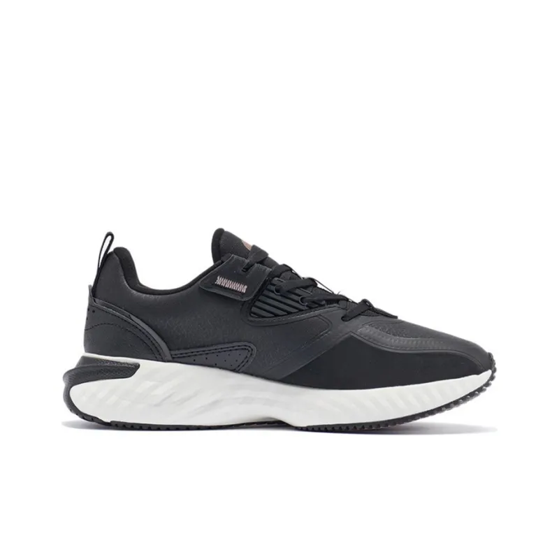 LiNing Cloud Shield Cushioning Rebound Low Top Running Shoes Women's Black-1