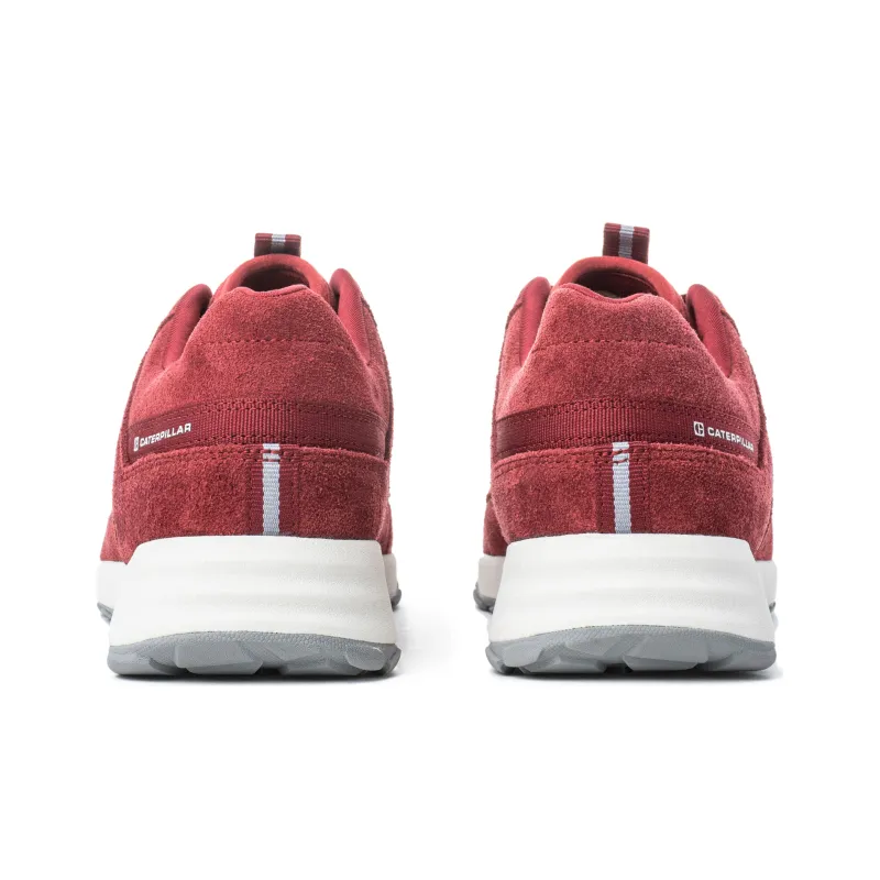 CAT Casual Shoes Unisex Low Top Red-3