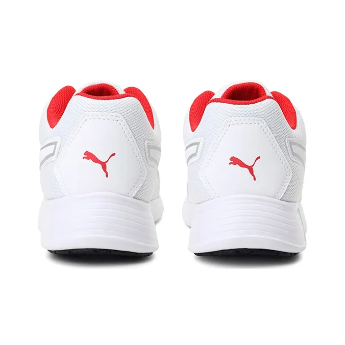 PUMA Kor Idp Low Top White/Grey/Red-3