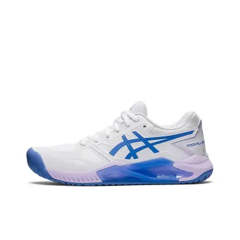 Asics Gel Challenger 13 Low Top Tennis Shoes Women's White Blue