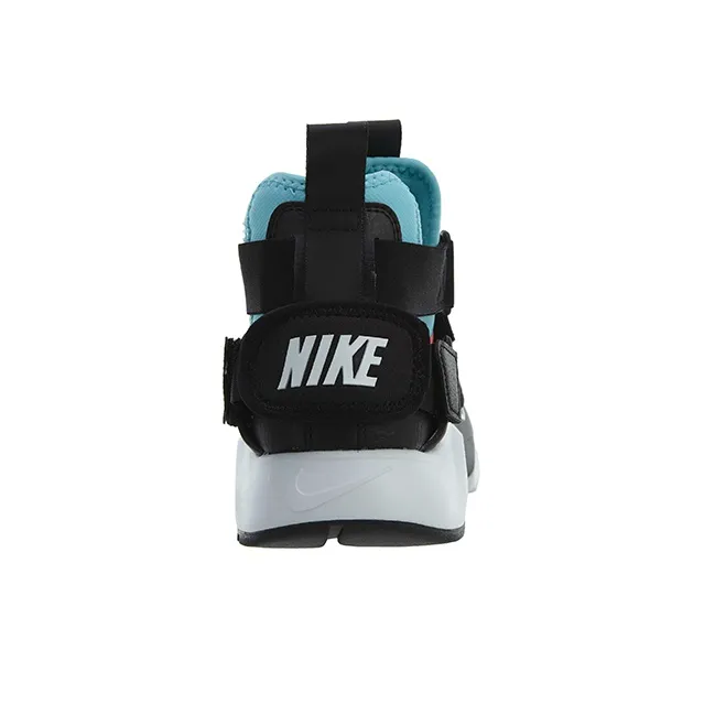 Nike Air Huarache City 'Black Yellow Blue' Gs-2