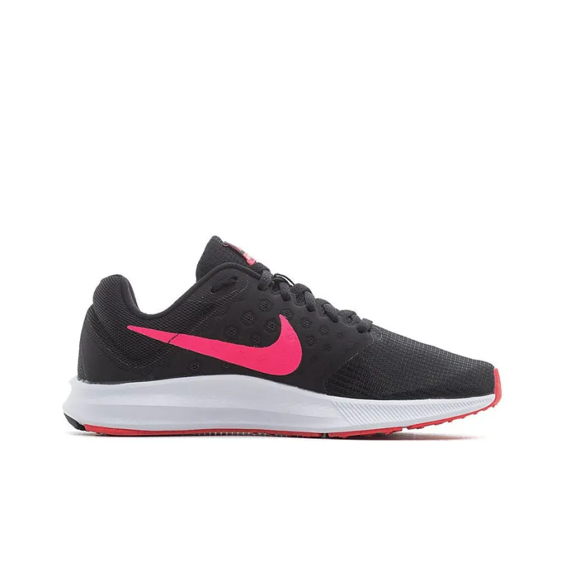 Nike Downshifter 7 Damping Non Slip Color Matching Black/Pink Women's-1